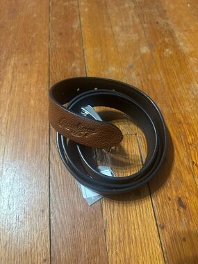 Rawlings Two-Tone Brown and Black Leather Belt
